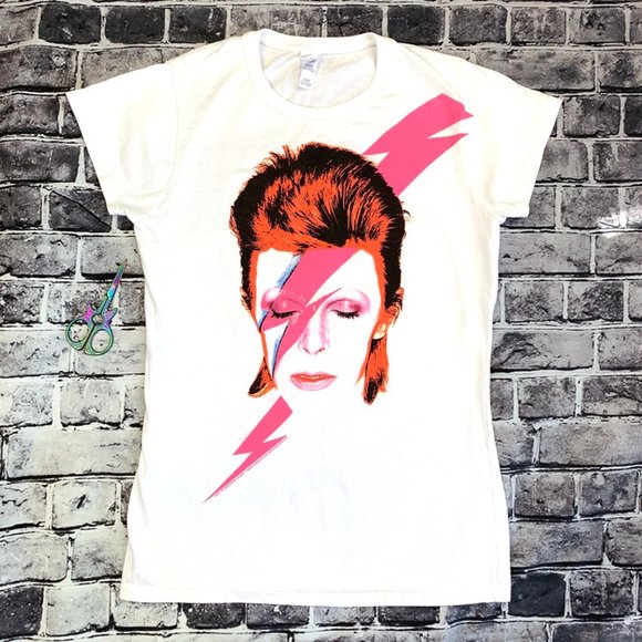 Gildan Tops - DAVID BOWIE Starman Graphic T-shirt